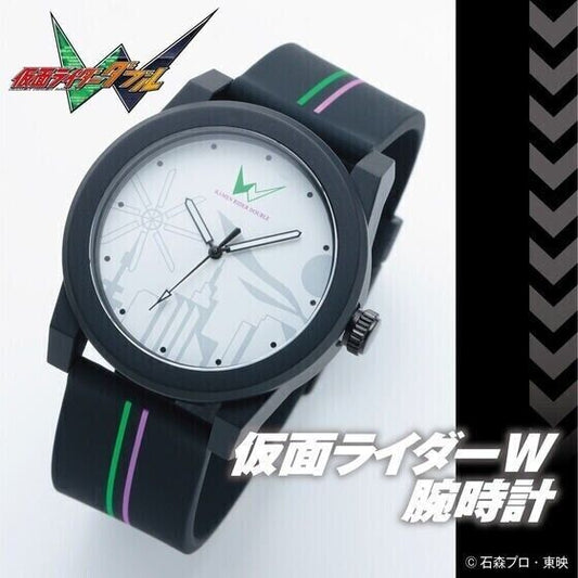 Kamen Rider W Double Fuuto Wrist Watch Bandai Japan