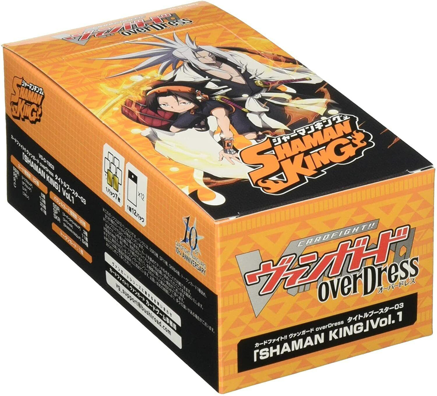 Cardfight!! Vanguard OverDress Title Booster 03 SHAMAN KING Vol.1 box Japanese