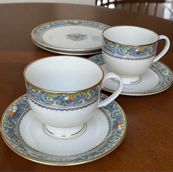 LENOX Autumn series tableware 2set Tea Cup Saucer