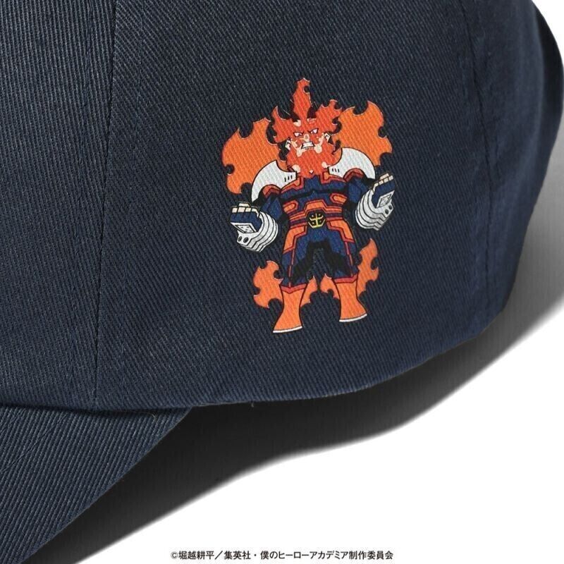 My Hero Academia Endeavor Enji Todoroki Baseball Cap LF Logo Japan