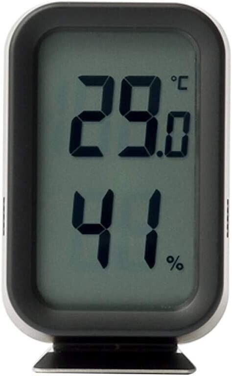 MJ-DTHB1 MUJI Digital Thermo-hygrometer Easy to See Display Wide Angle Black New