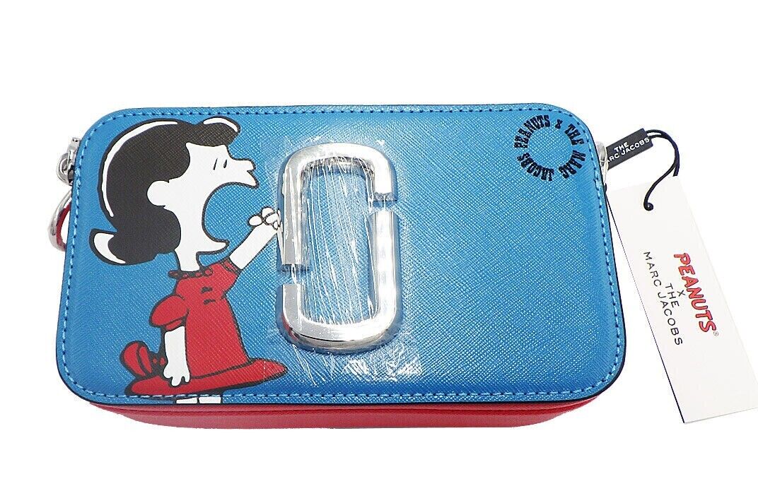 Marc Jacobs X Peanuts The Lucy Snapshot Crossbody Bag Purse NEW