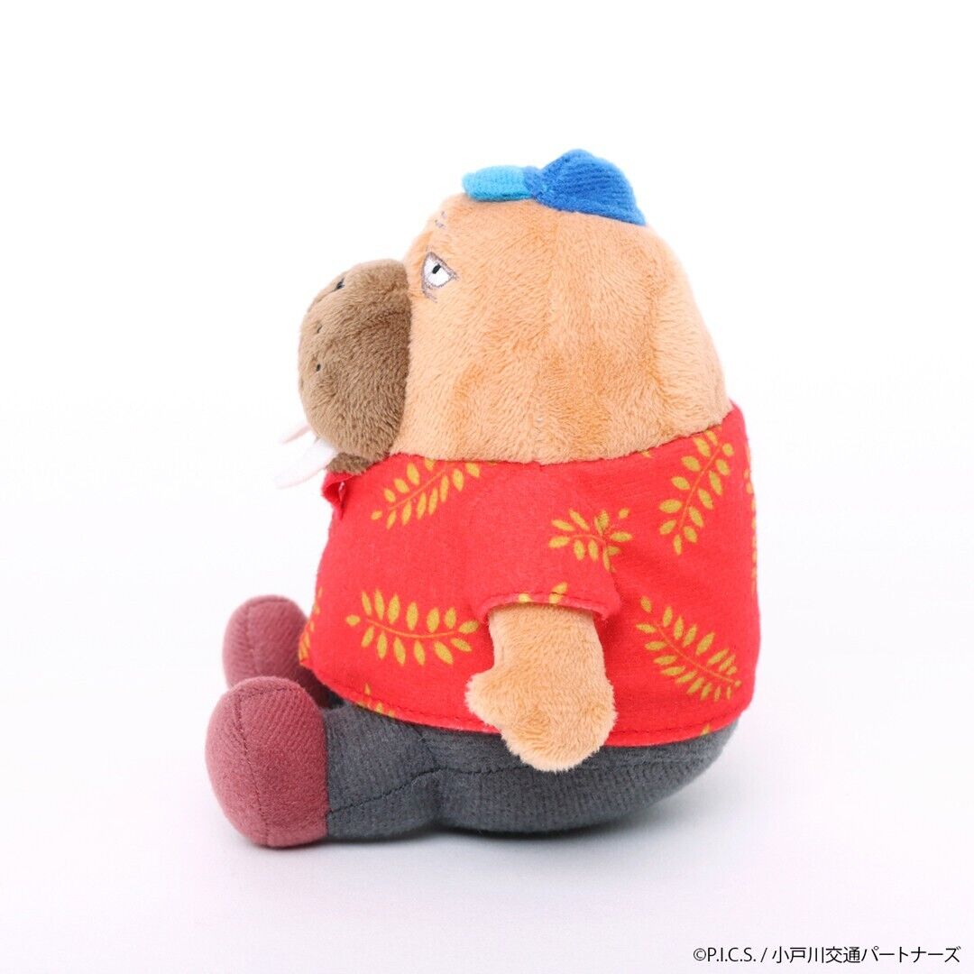 Odd Taxi Hiroshi Odokawa Sitting Plush Doll 125mm Japan Limited