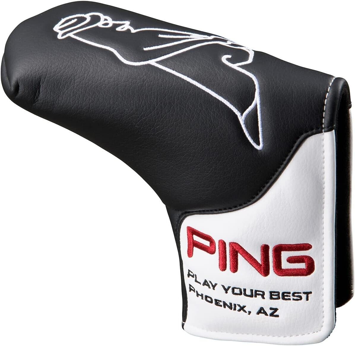 HC-U2302 black Ping Golf Mr.Ping Design Blade Putter Club Head Cover Japan New