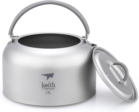 ti3901 Keith Titanium Kettle ti3901 1.0L Camping Japan New