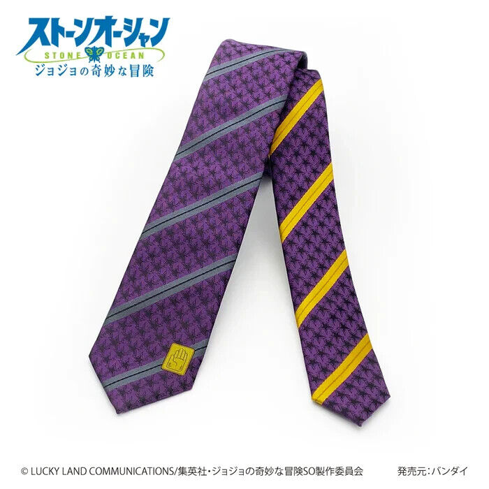 JoJo's Bizarre Adventure Pt.6 Stone Ocean Jotaro Kujo Tie Necktie Japan