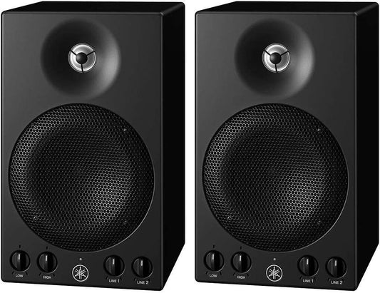 MSP3A Yamaha Powered Studio Monitor Speaker 1-Pair Reference Compact Black 100V