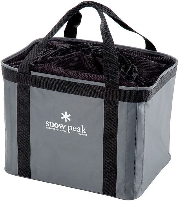 UG-080 snow peak Camping Cooking Gear Container Bag Gray Japan New