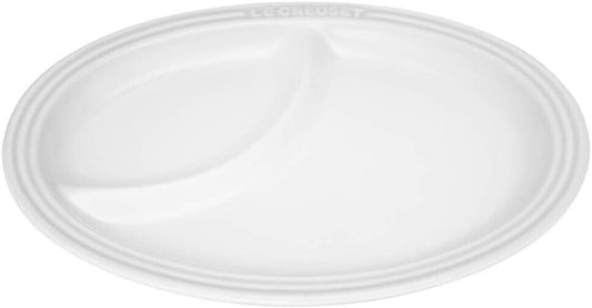 Le Creuset Dish Multi Oval Plate S White JAPAN NEW