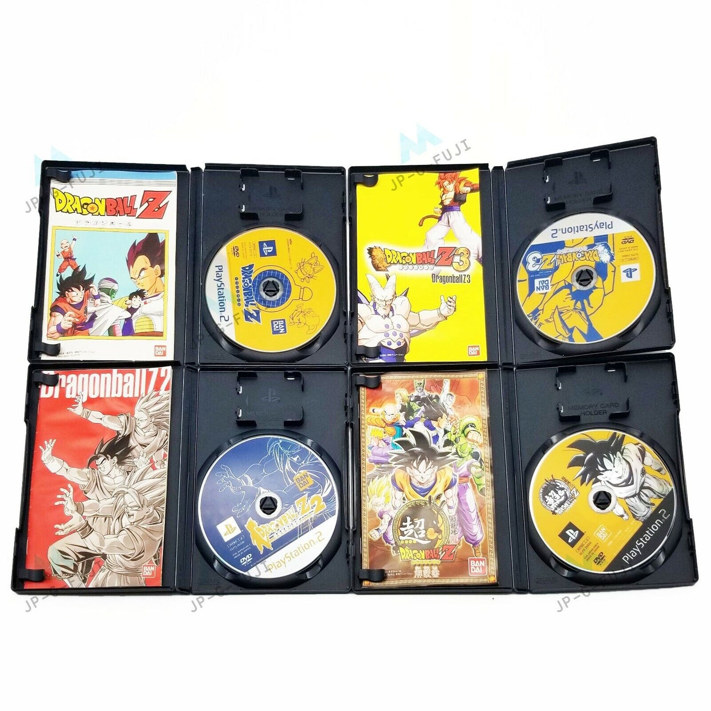 Lot 8 Dragon ball Z PlayStation 2 PS2 Dragonball Japan Games Jump Anime set