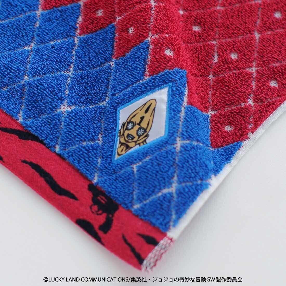 JoJo's Bizarre Adventure Pt.5 Golden Wind Guido Mista Towel Handkerchief 25cm