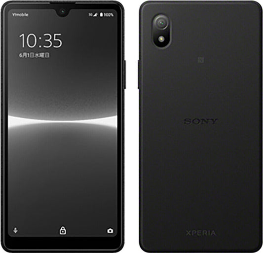 SONY Xperia Ace III ( 3 ) Black SIM Unlocked 5G Support 4GB 64GB from Japan New