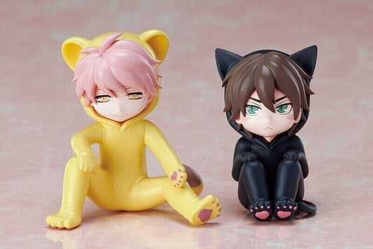 Kuroneko Kareshi Black Cat Boyfriend Shingo & Keiichi Kagami Mini Figure Set BL