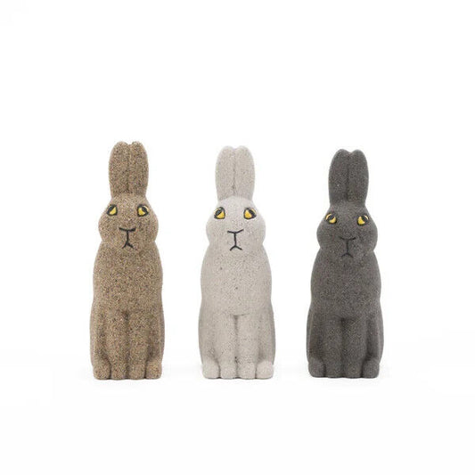 Lisa Larson SKANSE Series Rabbit 3 Set Figurine Ceramic H12cm Japan