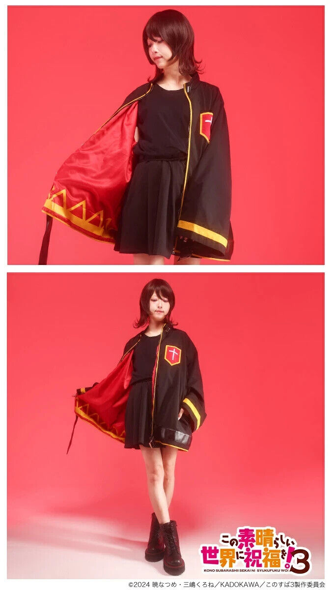 Konosuba God's Blessing on This Wonderful Megumi Jacket Unisex Cosplay Japan