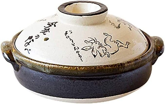 Saji Touki Clay pot Clay pot Banko ware Rice cooker Casserole 6-gosize Japan New