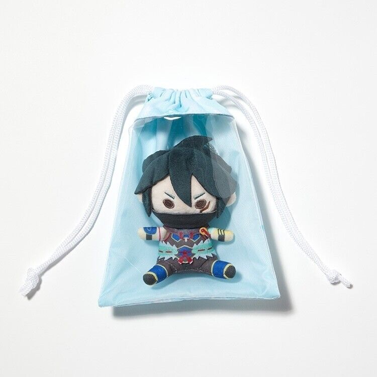 Monster Hunter Rise Sunbreak Utsushi Mini Plush w/ Drawstring Case Bag Capcom