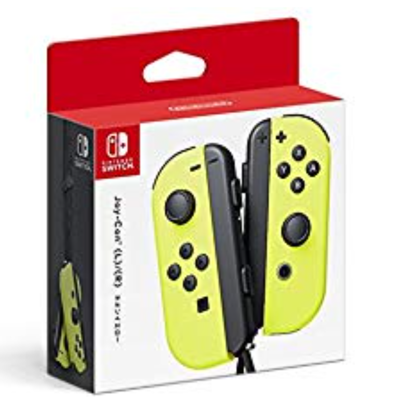 Nintendo Switch Controller Joy-Con [L] / [R] Neon Yellow  Genuine NEW Japan