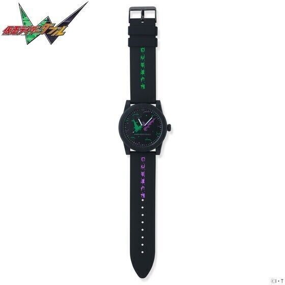 Kamen Rider W Double Mark Wrist Watch Bandai Japan