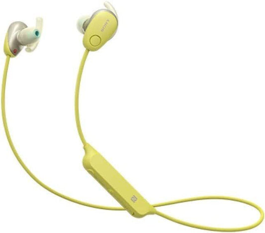 WI-SP600N SONY Yellow Bluetooth Wireless Noise Canceling Earphone Japan New