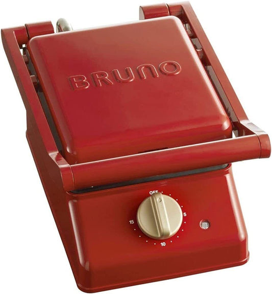 BOE083-RD Bruno Grill Sandwich Maker Single Red AC100V NEW
