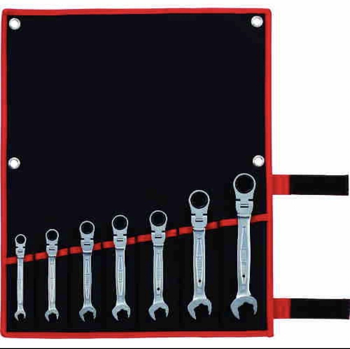 RMFQ700 TONE Shaking A Quick Ratchet Glasses Wrench Set Content 7 Points Black