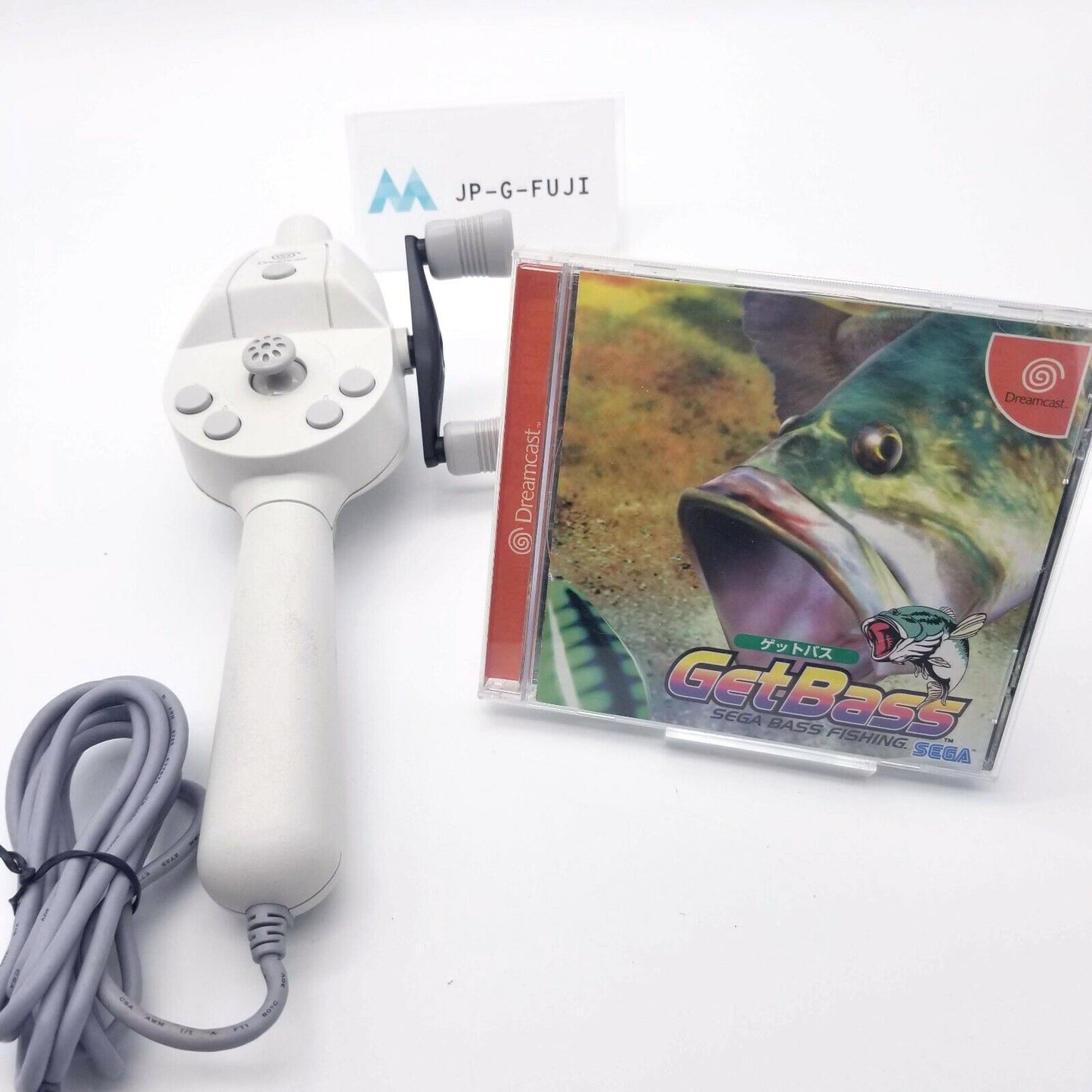 Fishing Controller Game set Dreamcast Sega w/ GetBass Region Japan NTSC-J