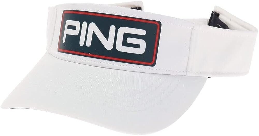 HW-U224 White PING Japan Golf CANDY BAR Cap Visor Tour Model HW-U224 White New