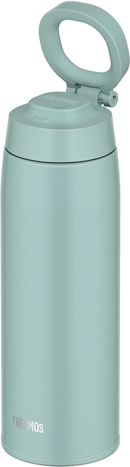 JOO-750MG Thermos water bottle SST screw mug with carry loop 750ml mint green