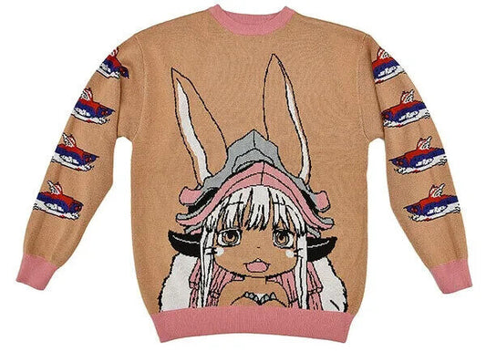 Made in Abyss Nanachi Knit Sweater Japan Cosplay