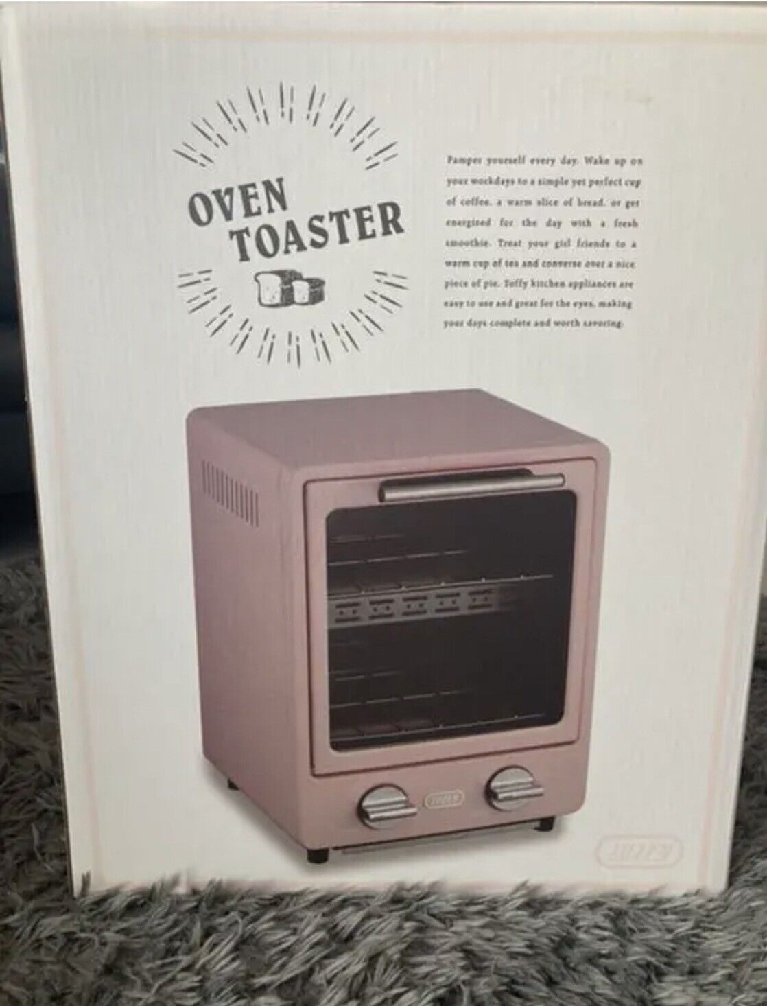 K-TS1-SP Francfranc Toffy Oven Toaster K-TS1-SP Pink AC100V Japan New