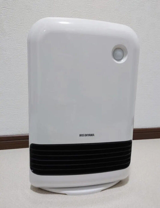 PDH-1200TD1-W Iris Ohyama Large air volume ceramic heater w/ motion sensor 100V
