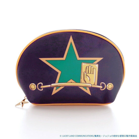 JoJo's Bizarre Adventure Pt.6 Stone Ocean Jotaro Kujo Pouch Case Bag Leather