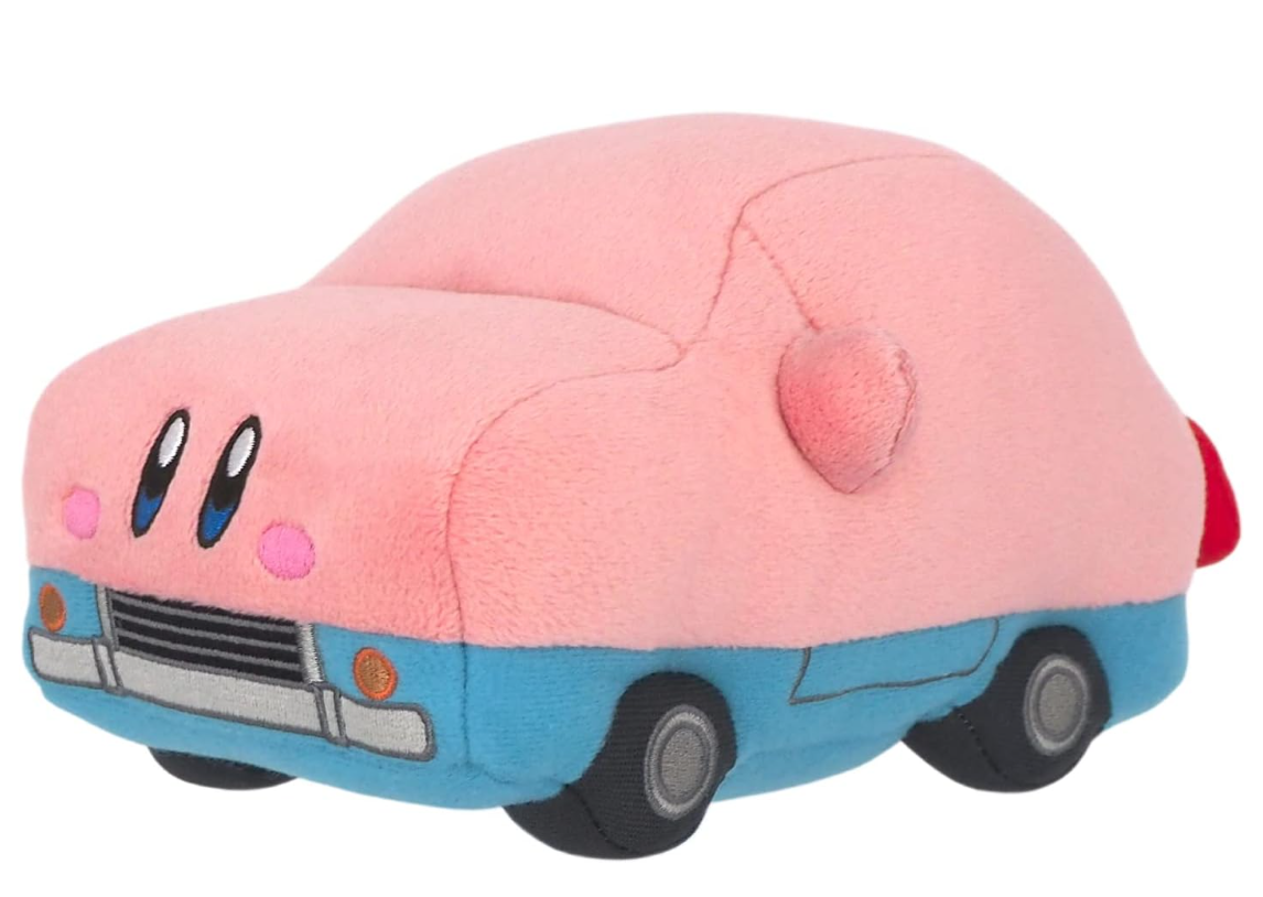 Kirby All Star Collection Car Snack Time Plush Toy KP55 NEW