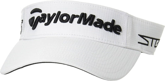 TD679 White Taylormade JAPAN Tour Model Golf Visor Cap Stealth Free Mens 2022