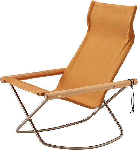 NY-127-NA/CA Nychair X Folding Rocking Chair designed by Takeshi Nii natural NEW