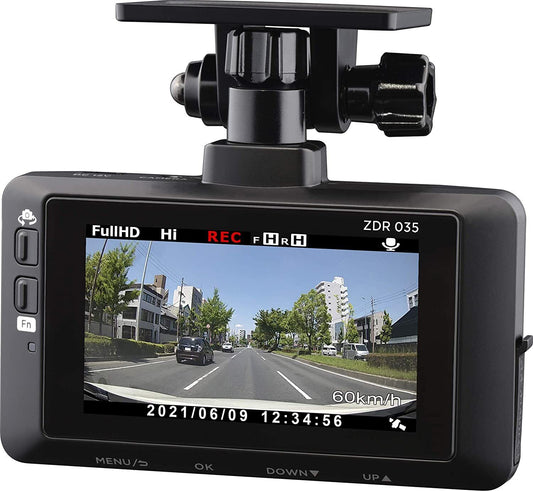 ZDR035 COMTEC Drive Recorder Front and rear 2 cameras Front and rear 2 million