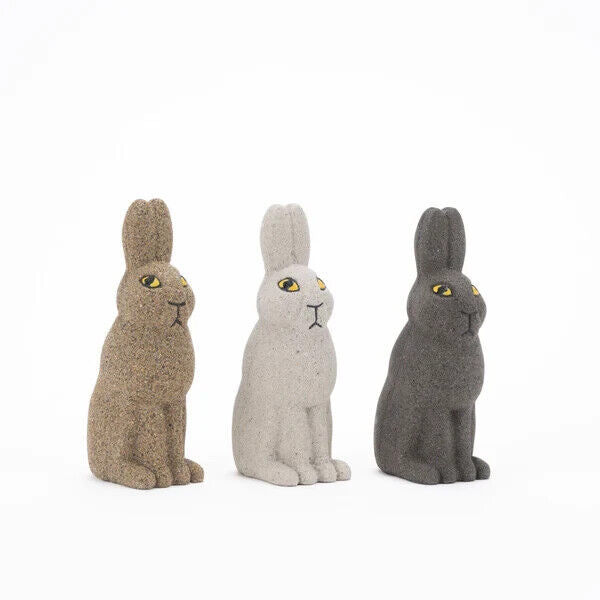 Lisa Larson SKANSE Series Rabbit 3 Set Figurine Ceramic H12cm Japan