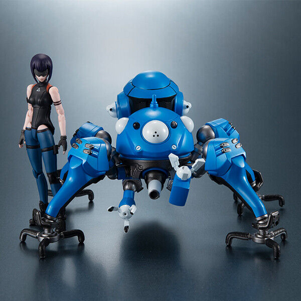 Tachikoma & Motoko Kusanagi Hi-SPEC Ghost in the Shell SAC_2045 Die-cast Figure