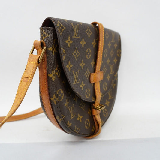 M40647 LOUIS VUITTON CHANTILLY GM SHOULDER BAG MONOGRAM USED