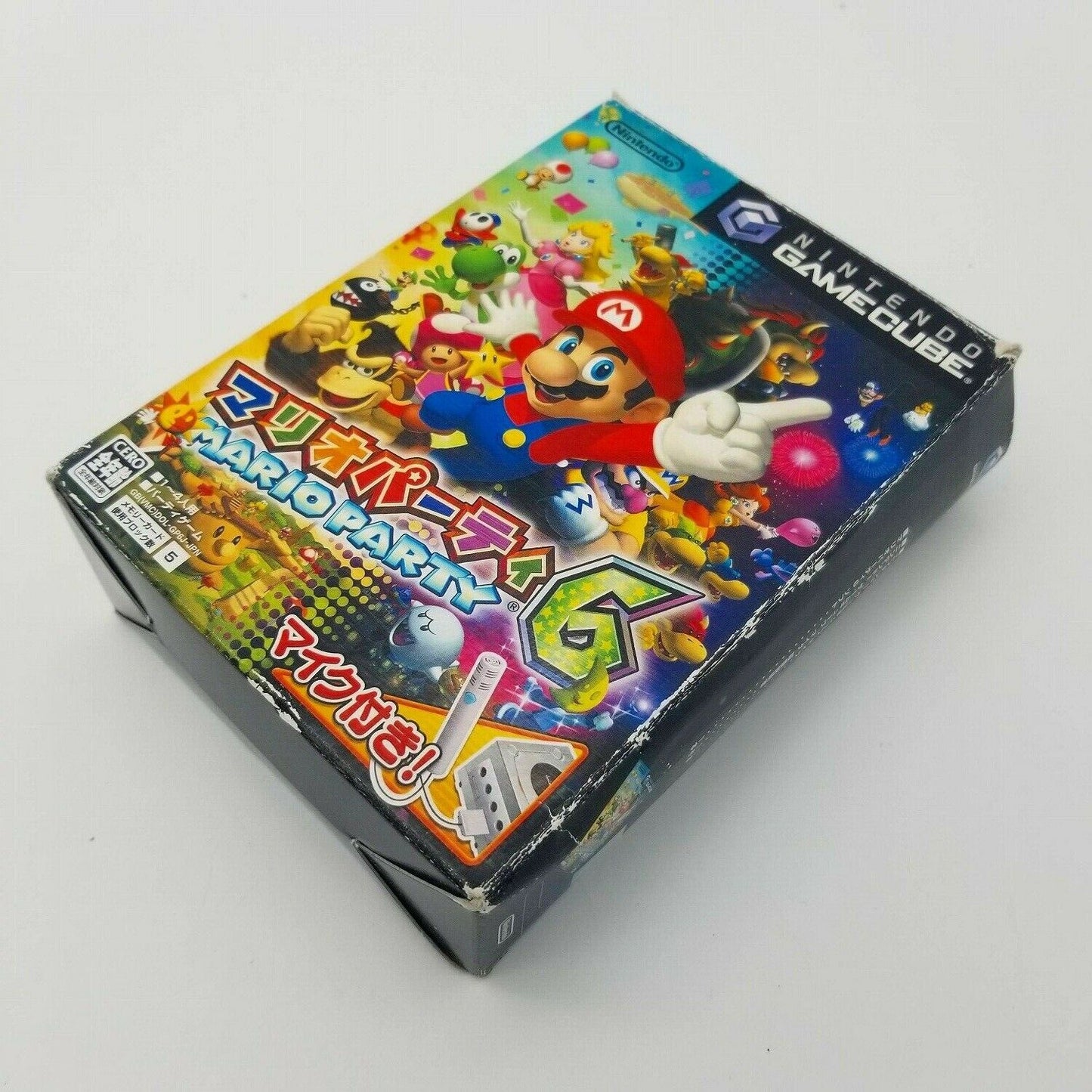 Mario Party 6 Nintendo Gamecube Microphone Set Japan Japanese Region Lock