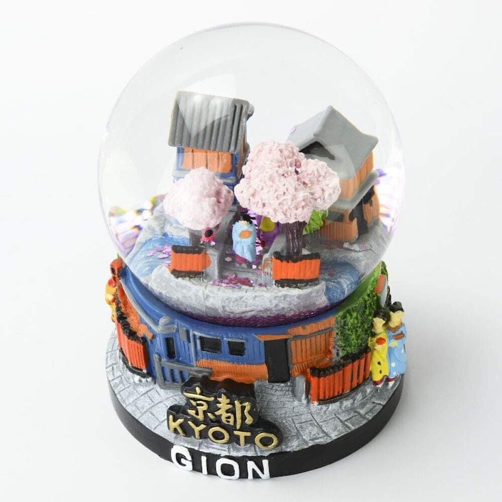 Original Snow Dome Kyoto Gion Snow globe New