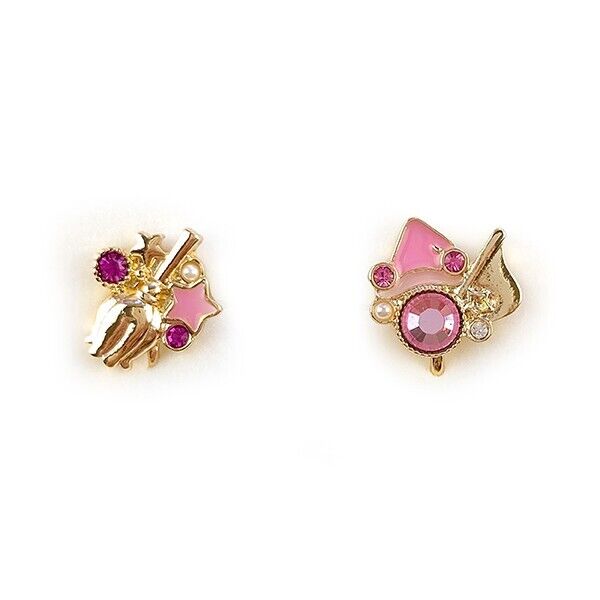 Ojamajo Doremi Harukaze Magical Jewely Clip-On Earrings Japan Limited