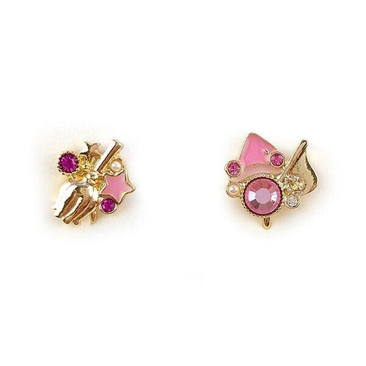 Ojamajo Doremi Harukaze Magical Jewely Clip-On Earrings Japan Limited